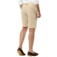 thumbnail image 3 of Unique Bargains Men's Mid-Rise Stripe Flat Front Chino Walk Shorts, 3 of 8