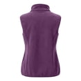 thumbnail image 6 of VBVC Women's Lightweight Fleece Vest with Pockets , Zip Up Warm Sleeveless Jacket For Women, XS-2XL, 6 of 9