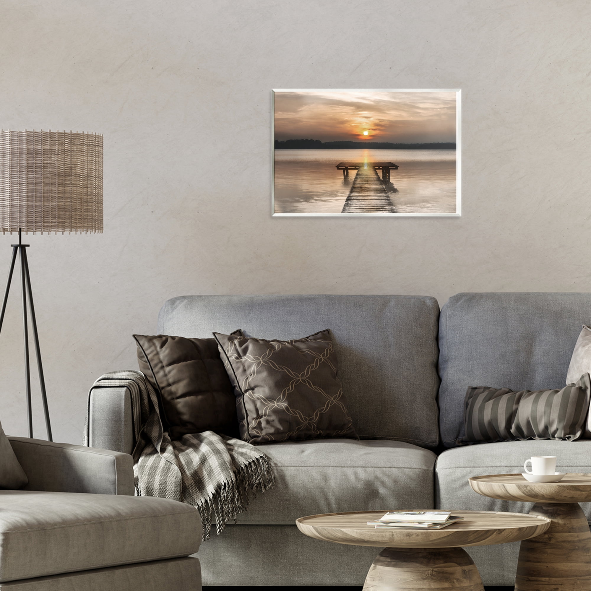 Stupell Industries Centric Reflective Sunrise Wall Plaque Art, design by Irene Weisz