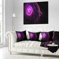 thumbnail image 3 of Designart Nebula is a bright star. Star swirl. Colored sparks - Graphic Throw Pillow - 18x18, 3 of 5