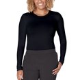 thumbnail image 2 of Adar Underscrub Tee 2 Pack For Women - Long Sleeve Fitted Underscrubs, 2 of 5