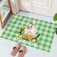 thumbnail image 5 of Binwennn Heavy Blanket Rose Rug Warm Blanket Throw Easter Bunny Bathroom Carpet Spring Tufted Absorbent Bath Mat Suitable For Bathroom Shower Bathtub Kitchen Area Carpet Decoration 40x60cm, 5 of 5