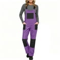 thumbnail image 2 of Timegard Rompers for Women Overalls Snowboard Pants 1 Piece Windproof Adjustable Strap Loose Jumpsuit, 2 of 8