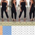 thumbnail image 2 of Generic Women's Off Shoulder Jumpsuit, Black, Size L, 2 of 4