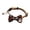 A008- Ghost Bow Tie, variant on Halloween Pet Collar with Bell and Bowtie, Cute Pet Necklace for Small Dogs, Holiday Party Kitten Collar with Bell 1 Pack