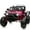 Rose-Pink, variant on Hikiddo 24V 9Ah Ride on Toy for Big Kids, 4WD 2-Seater Kids Electric Car Truck w/ Remote, 4x200W Motor - Rose Pink