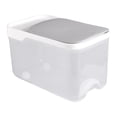 thumbnail image 2 of 2x Caja dispensadora selda, almacenamiento de alimentos, de , cocina, comida, grano, contenedor de , ahorra espacio perfecl Contenedor de almacenamiento de arroz, 2 of 8