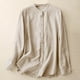 thumbnail image 2 of Camisas para mujer,Blusa informal de manga larga para mujer, cuello alto, botones, poliéster, corte holgado para uso diario, sopatenor, 2 of 9