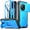 Light Blue, variant on Poetic Revolution Case for OnePlus 13 5G, [Slide Camera Cover], Built-in Screen Protector Work with Fingerprint ID, Light Blue