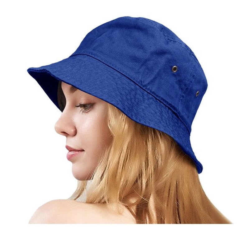 TZ Promise Unisex Bucket Hat, 100% Cotton Denim, Packable UV  display picture 3