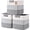 Gradient Grey, variant on Natubeau 3 Pack Woven Storage Basket for Shelves, Cube Storage Bins, Cotton Rope Woven Baskets for Organizing, 11 Inch, Black