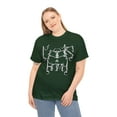 thumbnail image 4 of Gods Army, hand drawn font, Three Crosses, Christian art drawn on a Shirt., 4 of 4