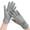 Gray #1, variant on Fashion Lace Butterfly Embroidery Fleece Lined Gloves Womens Lambskin Leather Driving Gloves Gray