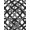 Black, Pattern 2, variant on ODIKA 4' x 6' Machine Washable Non-Slip Area Rug, macrame geometric High Traffic Rug, Black, 1248518