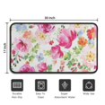 thumbnail image 5 of Pioneer Flower Floral Print Pattern Door Rugs,Washable Non Slip Door Mats Indoor,Decorative Door Mats,Entry Mat Indoor for Entrance,Bedroom,Kitchen,Bathroom,30"x17", 5 of 6