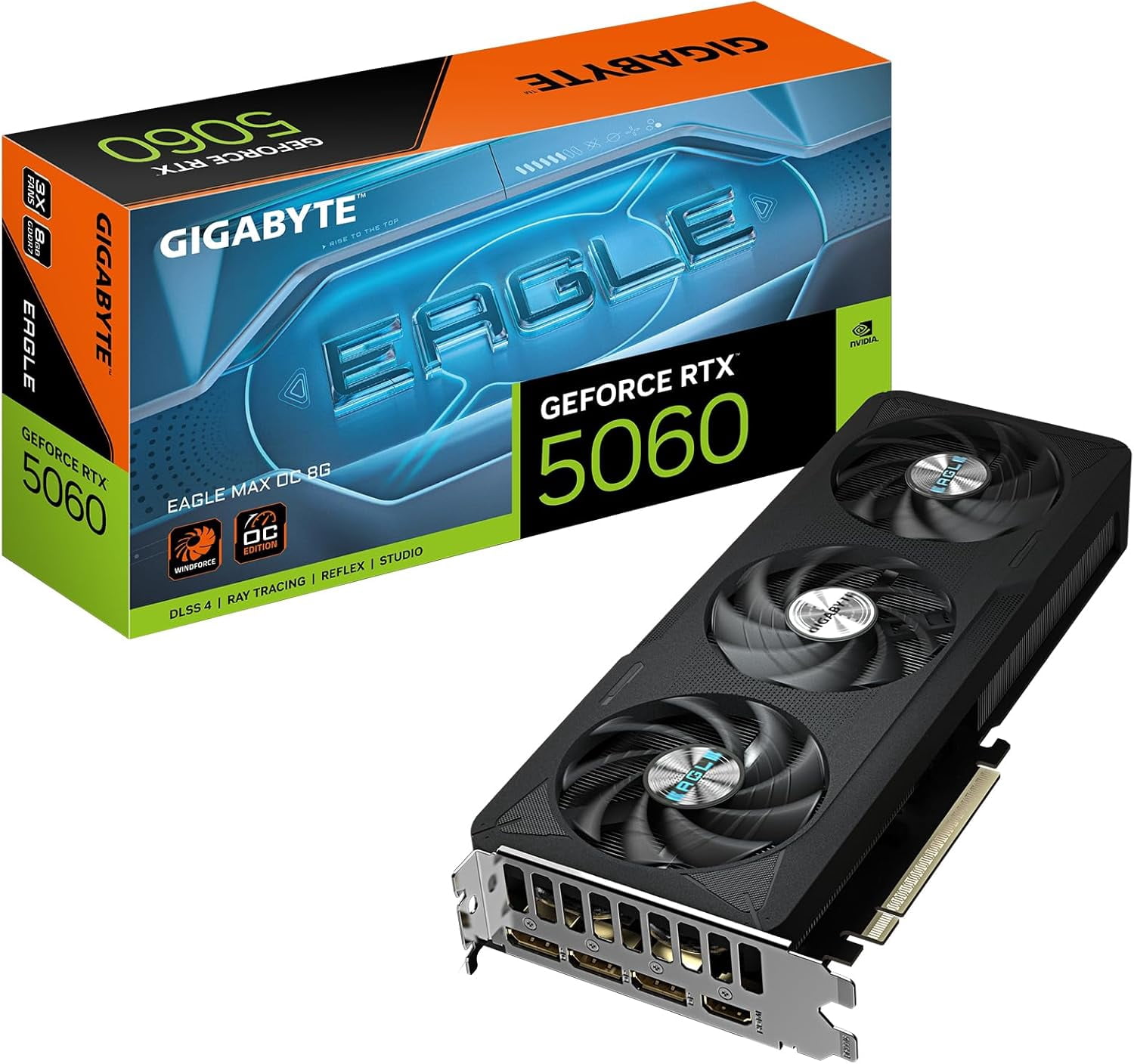 GIGABYTE Eagle GeForce RTX 3060 Ti 8GB GDDR6X Graphics GPU, PCI