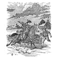 thumbnail image 2 of Paul Revere'S Ride Nfrom Boston To Lexington April 18 1775. Lithograph Late 19Th Century. Poster Print by, 2 of 2