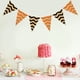 thumbnail image 2 of KAKOWELY Banderín con estampado de rayas onduladas de colores, decoración de Halloween, suministros para fiestas, banderines elegantes de lino, decoración de pared, 2 of 4