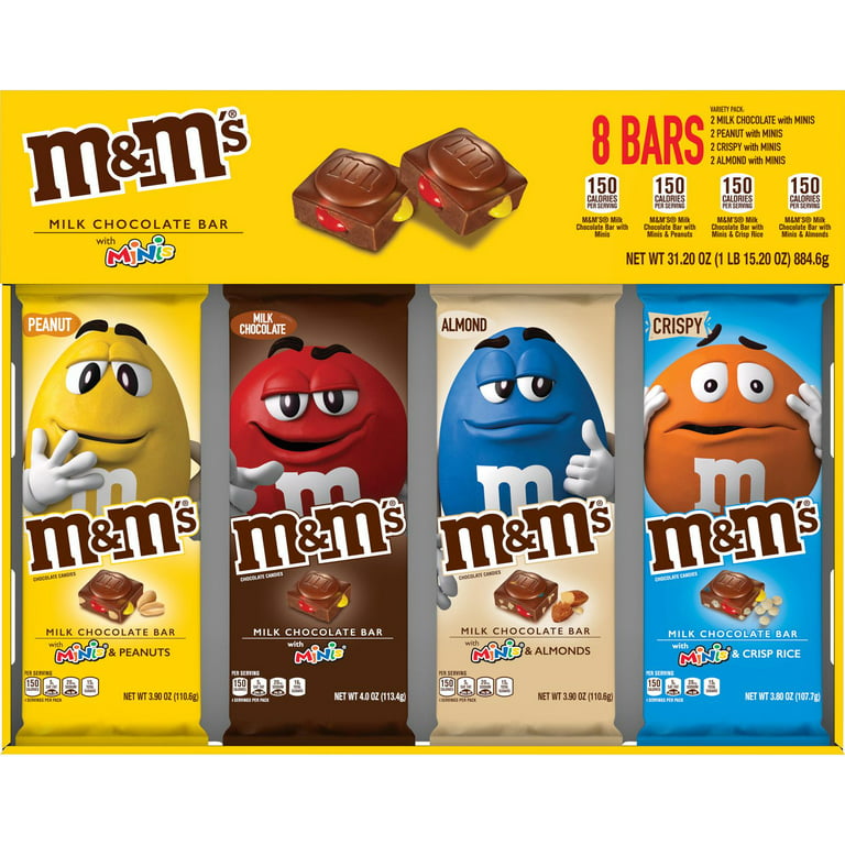 m&m's Chocolate Bars [4 flavors] 