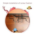 thumbnail image 2 of Tunhigl Upside Down Wine Glass Holder - Hanging Wine Cup Rack for Kitchen Cabinet, Perfect for Highball & Stemware, Easy Installation, Space-Saving Storage Solution, 2 of 5