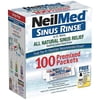 Neilmed Sinus Rinse All Natural Relief Premixed Refill Packets 100 Each, Pack of 2