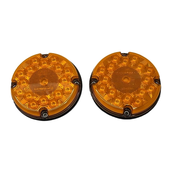 United Pacific 39960B Turn Signal Light 17 Led 7", Amber Led/Amber Lens