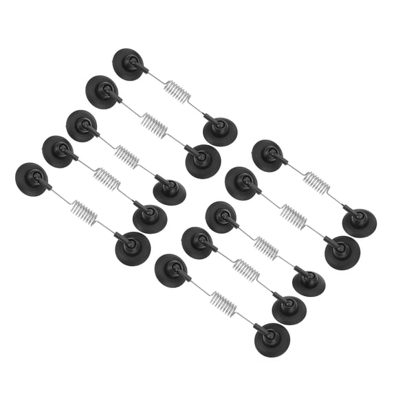 FUEENIRVA 10Pcs Steel Price Tag Clamps Merchandise Sign Clips For Retail Shop Use 12X3X1Cm