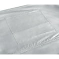 thumbnail image 5 of STPgoods Queen Percale 100% Cotton Fitted Sheet with Pocket Solid Bed Sheet Only Gray, 5 of 6