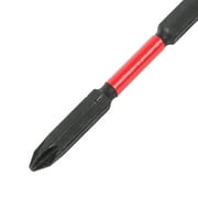 Hyper Tough 2 Piece Long Impact Driver Hex Shank Drill Bits, 6 inch