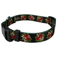 thumbnail image 4 of Country Brook Petz® Deluxe Black Candy Cane Dog Collar - Made In The U.S.A., Medium, 4 of 6
