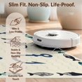 thumbnail image 6 of Design&I 6'x9' Ultra Soft Area Rug, Fish Cobalt Fishing Hooks Creatures Bubble Dots Symmetrical Hunting None Fluffy Washable Non Shedding for Guest Room Bedroom Living Room, 6 of 7