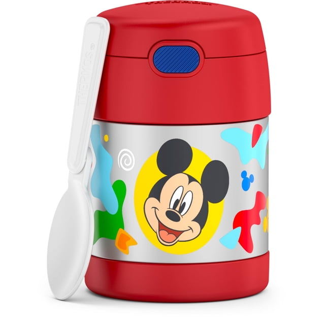 Tarro de comida THERMOS FUNTAINER de 300 ml con cuchara Preschool Mickey