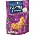 PLANTERS Cashews Rosemary & Sea Salt, Party Snacks, 5 oz Bag