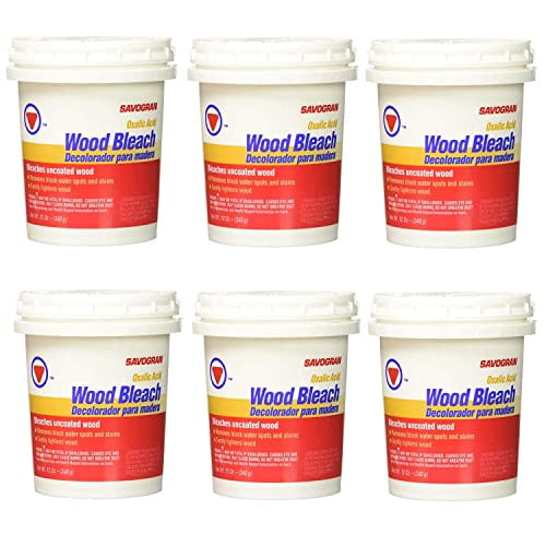 10501 Wood Bleach, 12 Oz, 6 Pack
