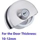 thumbnail image 5 of Qrity No Drilling Stainless Steel Glass Door Lock Double Sliding Door Glass Door, 5 of 5