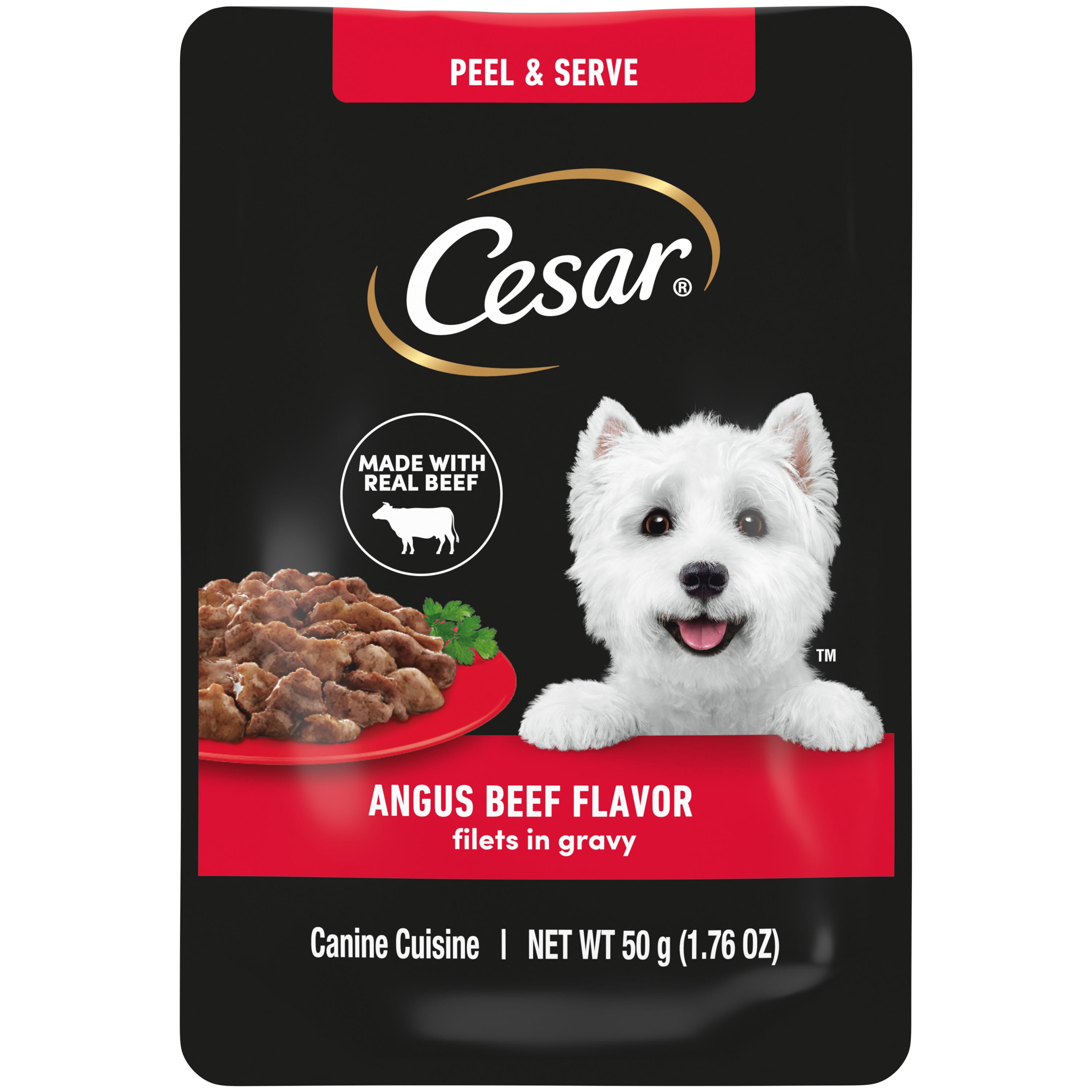 CESAR Wet Dog Pouch Angus Beef 1ct