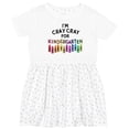 thumbnail image 3 of Inktastic I'm Cray Cray for Kindergarten Fun Crayons Girls Toddler Dress, 3 of 5