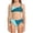 a-Dark Green177, variant on VNKIDY Girls Kids Two Piece Bikini Set Color Block Spaghetti Strap Top High Waist Bottoms With Side Drawstring For Summer Beach Vacation Black1 11-12 Years
