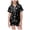Black, variant on Leey-World Halloween Pajamas Kids Girls Girls Halloween Pajamas Sets Sleeping Pants Cute Print Home Short Sleeve Shorts Pajama Set Full Suit Clothes(Black,2-3 Years)