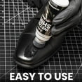 thumbnail image 3 of Black Liquid Shoe Polish, Instant Shoe Shine with Sponge Leather Shoe Polish for Dress Shoes, Boots, Shoes, Jackets, & More, 3 of 5