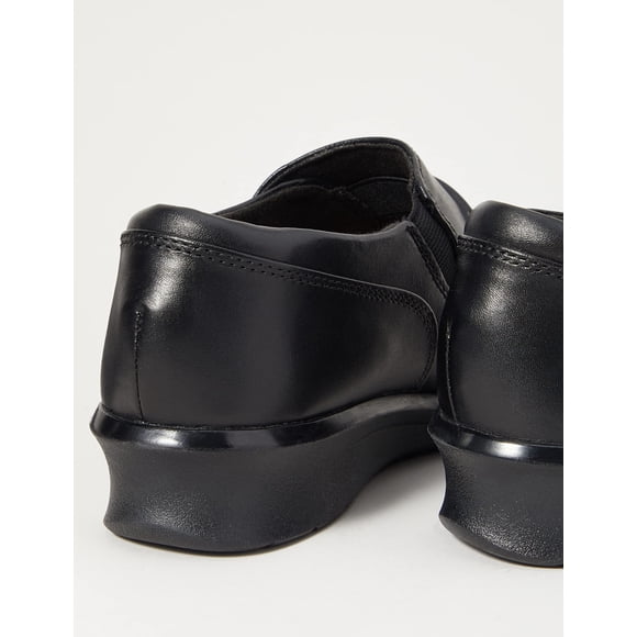 Clarks Mocassin Hope Roxanne pour Femmes, Cuir Noir, 10 W US