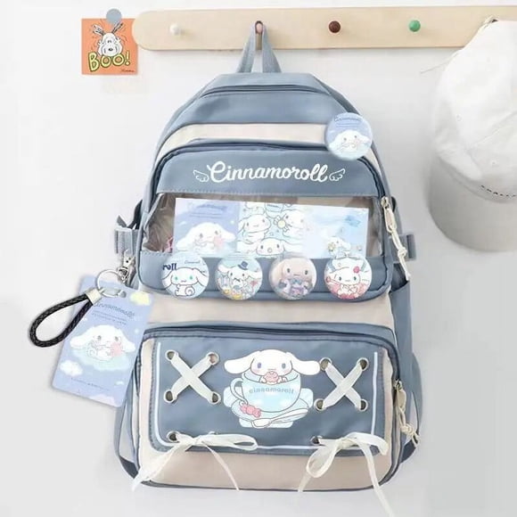 Kuromi Sanrio Mochilas, My Melody Sac à Dos Anime Étudiant École Primaire Premier Cycle Fille Mignonne Escuela, Style Coréen