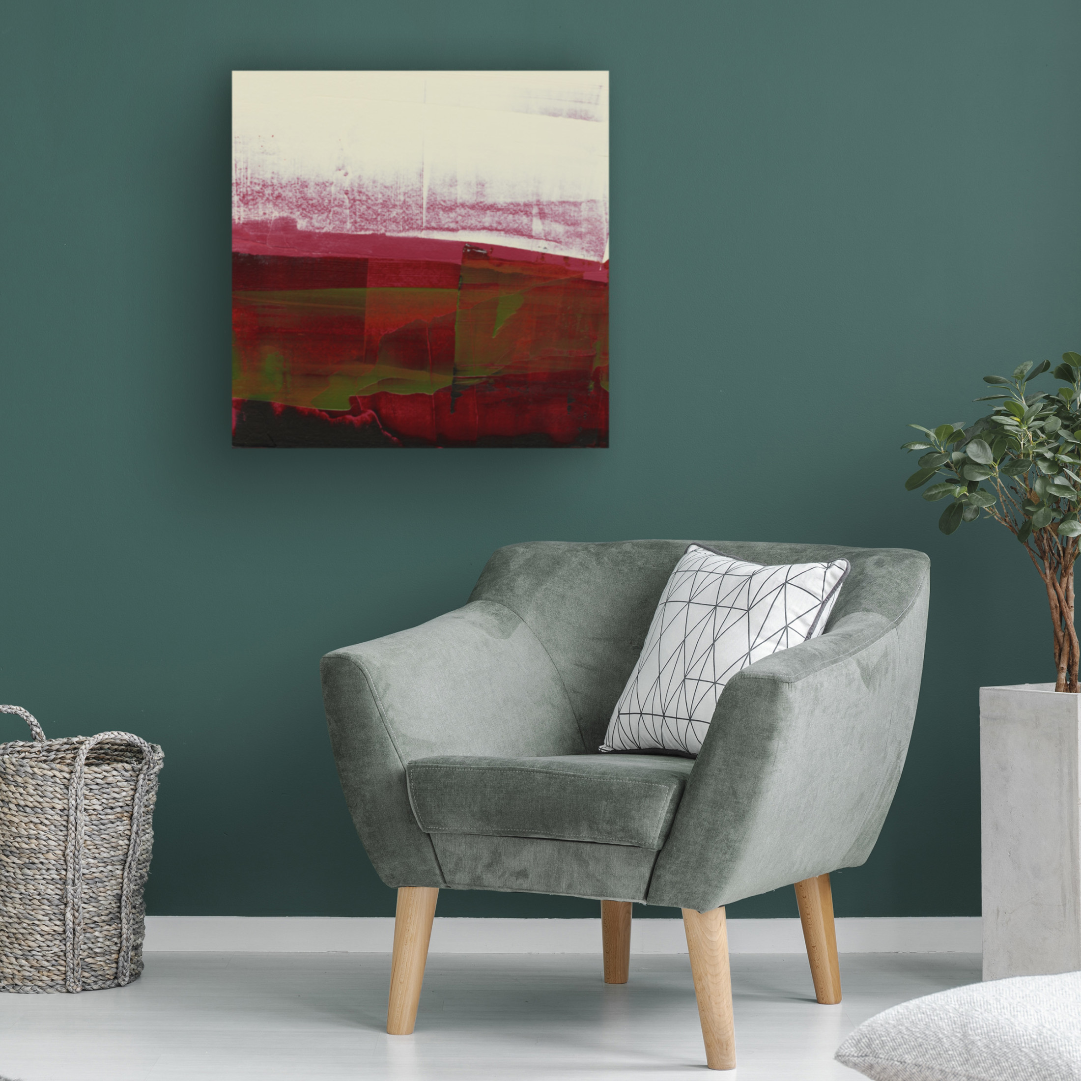 Trademark Fine Art Sharon Gordon  Abstract Veil II Canvas Wall Art