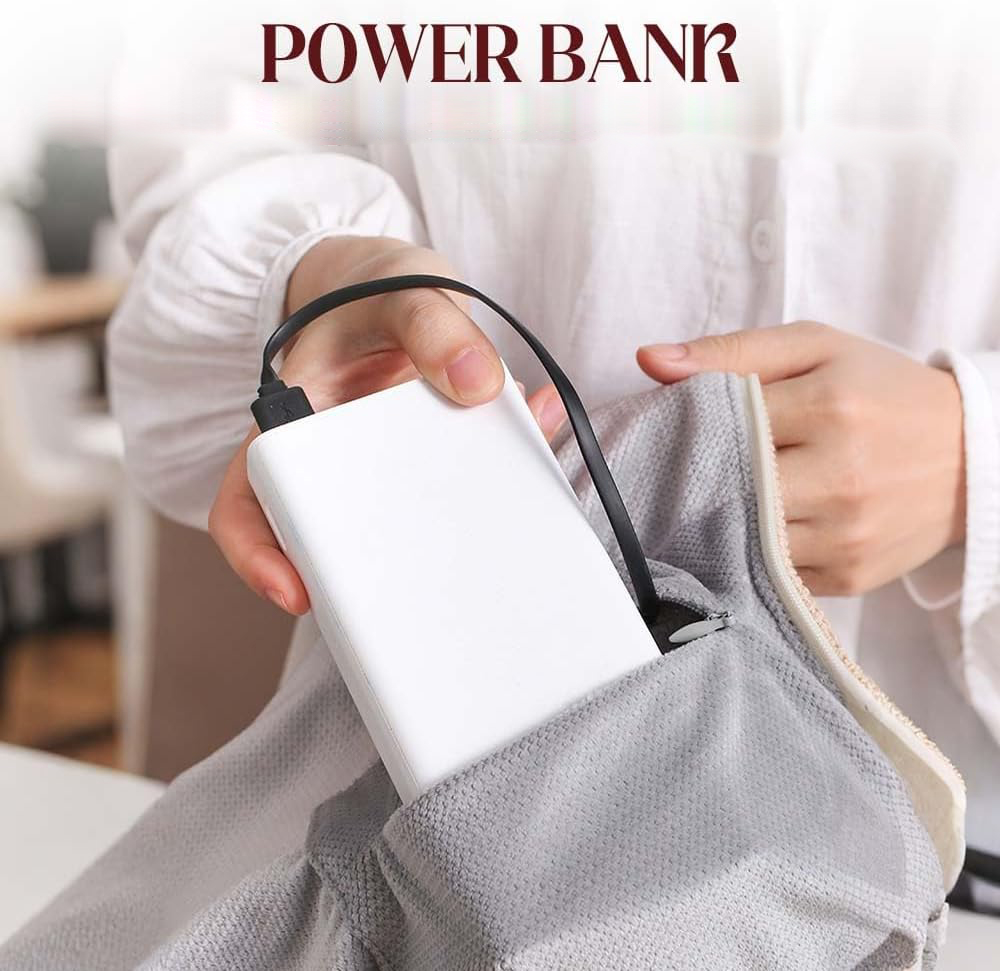 2026 New Portable Heated Blanket Shawl Wrap for Women, Portable Soft Zipper Electric Heated Blanket Shawl with 3 Heating Levels , Machine Washable Heated Wrap for Neck & Shoulder