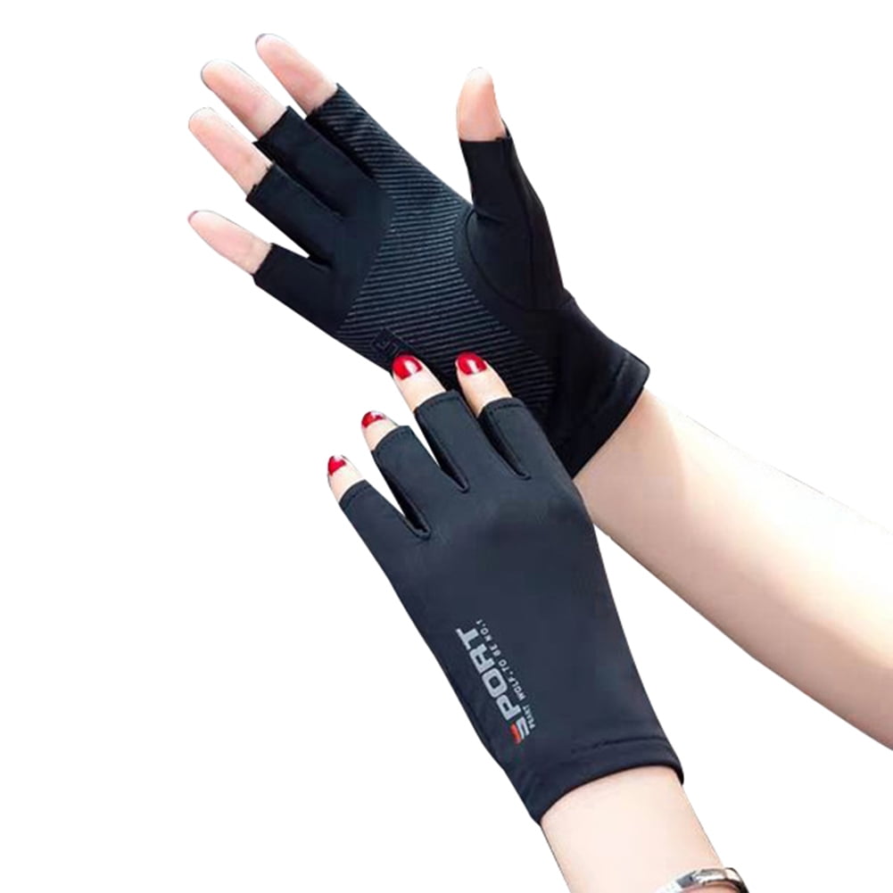 men's sun protection gloves