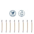 thumbnail image 4 of Bastoncillos Swabs Clean Skin Club Clean, paquete de 2, 1000 unidades, 4 of 6