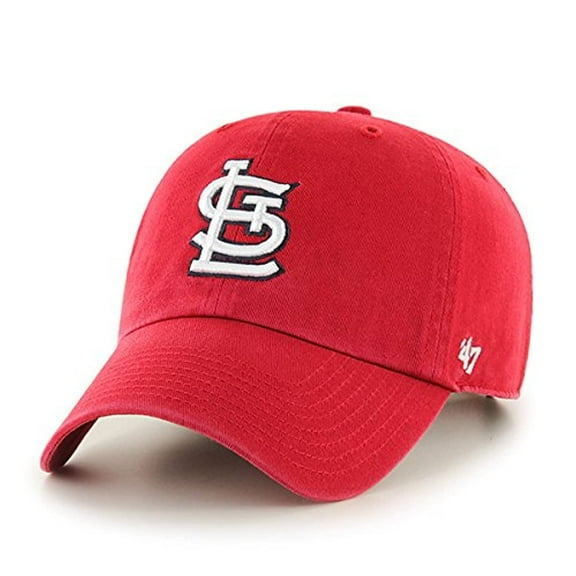 '47 Cardinals Clean Up B01LA26PXC Adjustable Hat - Red