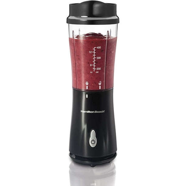 Hamilton Beach 51101B Personal Blender with Travel Lid, Black