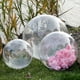 thumbnail image 4 of Bola de Navidad de plástico transparente de gran tamaño, bola hueca grande para decoración de ventanas, festivales, centros comerciales, etc., 4 of 4