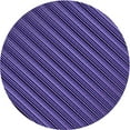 thumbnail image 1 of Ahgly Company Indoor Round Patterned Medium Slate Blue Area Rugs, 4' Round, 1 of 6